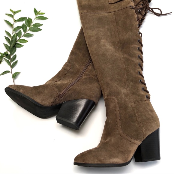 ❌Sold❌ Edelman 6.5 boots genuine Leather - Picture 2 of 8